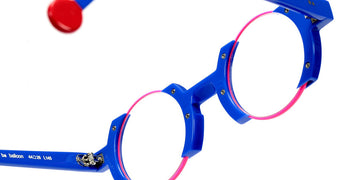 Sabine Be® Be Balloon SB Be Balloon 717 44 - Shiny Majorelle Blue / Satin Neon Pink Eyeglasses