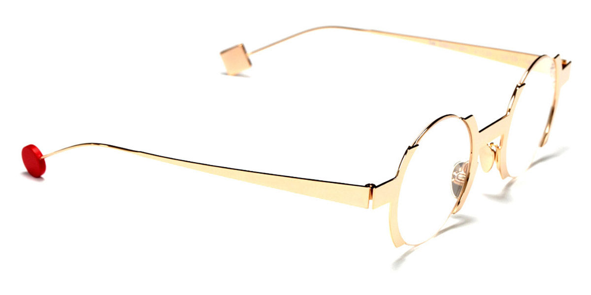 Sabine Be® Be Balloon Slim - Polished Pale Gold Eyeglasses