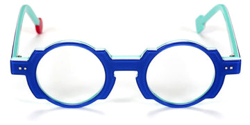 Sabine Be® Be Balloon Swell - Shiny Translucent Blue Klein / White / Shiny Turquoise Eyeglasses