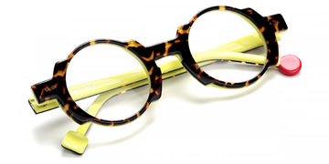 Sabine Be® Be Balloon Swell - Shiny Tiger Tortoise / Shiny Yellow Eyeglasses