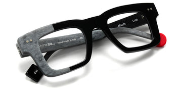 Sabine Be® Be Better SB Be Better 740 45 - Shiny Black / Matte Marbled Mouse Grey Eyeglasses