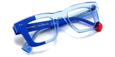 Sabine Be® Be Better SB Be Better 743 45 - Shiny Translucent Blue / Shiny Majorelle Blue Eyeglasses