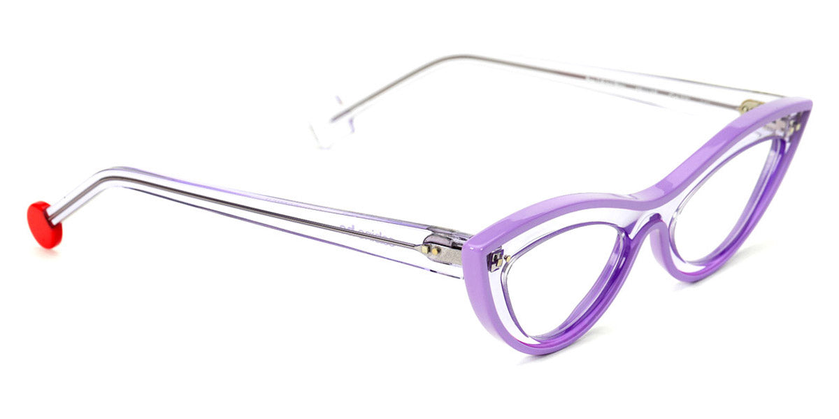 Sabine Be® Be Bikini Line - Shiny Crystal / Shiny Purple Eyeglasses