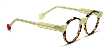 Sabine Be® Be Clever SB Be Clever 616 50 - Shiny Dark Veined Tortoiseshell / Matte Translucent Yellow Eyeglasses