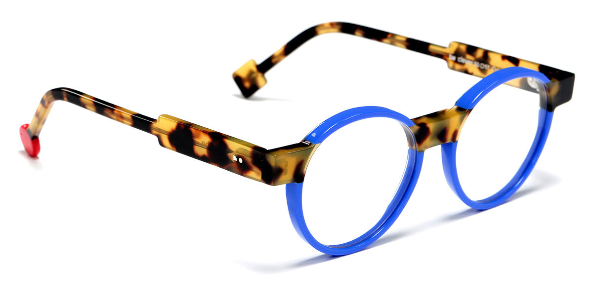 Sabine Be® Be Clever SB Be Clever 621 50 - Shiny Majorelle Blue / Shiny Tokyo Tortoiseshell Eyeglasses