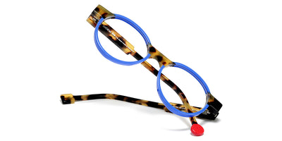 Sabine Be® Be Clever SB Be Clever 621 50 - Shiny Majorelle Blue / Shiny Tokyo Tortoiseshell Eyeglasses