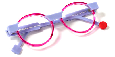 Sabine Be® Be Clever SB Be Clever 623 50 - Shiny Translucent Fuchsia / Matte Lavender Eyeglasses