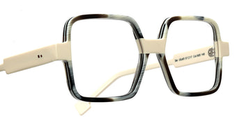 Sabine Be® Be Clush SB Be Clush 605 57 - Shiny Horn / Shiny Ivory Eyeglasses