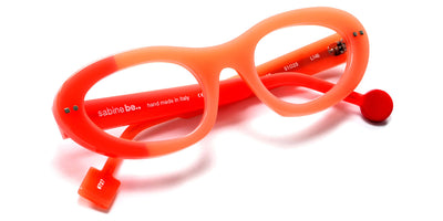 Sabine Be® Be Gaga SB Be Gaga 727 51 - Shiny Opal Mandarin / Shiny Miami Neon Orange Eyeglasses