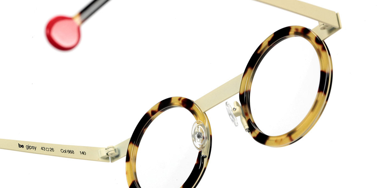 Sabine Be® Be Gipsy SB Be Gipsy 668 43 - Shiny Tokyo Tortoiseshell / Satin Ivory Eyeglasses