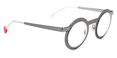 Sabine Be® Be Gipsy Hole SB Be Gipsy Hole 502 43 - Dark Ruthenium Polished Perforated / Polished Palladium Eyeglasses