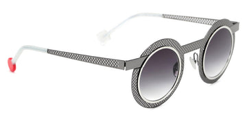 Sabine Be® Be Gipsy Hole Sun SB Be Gipsy Hole Sun 502 43 - Dark Ruthenium Polished Perforated / Polished Palladium Sunglasses