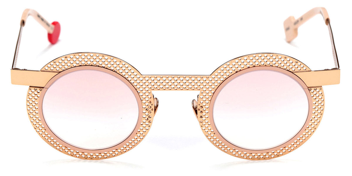 Sabine Be® Be Gipsy Hole Sun SB Be Gipsy Hole Sun 563 43 - Polished Rose Gold Perforated / Shiny Nude Sunglasses