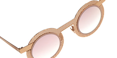 Sabine Be® Be Gipsy Hole Sun SB Be Gipsy Hole Sun 563 43 - Polished Rose Gold Perforated / Shiny Nude Sunglasses