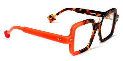 Sabine Be® Be Glossy SB Be Glossy 729 51 - Shiny Tawny Tortoiseshell / Shiny Miami Neon Orange Eyeglasses