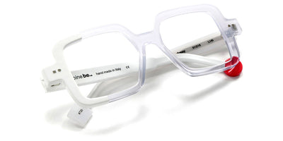 Sabine Be® Be Glossy SB Be Glossy 730 51 - Shiny Opal Gradient / Shiny White Eyeglasses