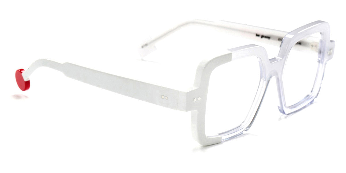 Sabine Be® Be Glossy SB Be Glossy 730 51 - Shiny Opal Gradient / Shiny White Eyeglasses