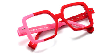 Sabine Be® Be Glossy SB Be Glossy 733 51 - Shiny Red / Shiny Neon Pink Eyeglasses