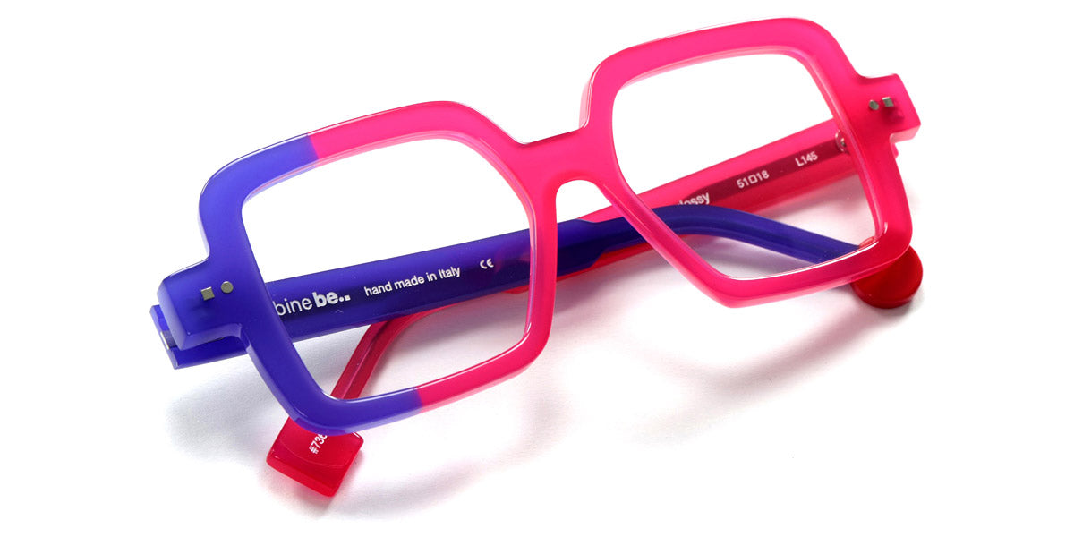 Sabine Be® Be Glossy SB Be Glossy 736 51 - Shiny Raspberry Opal / Shiny Purple Opal Eyeglasses