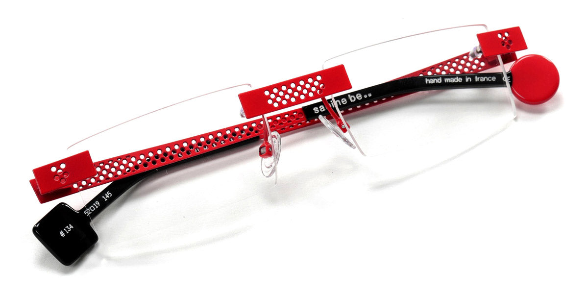 Sabine Be® Be King Pierced SB Be King Pierced 134 52 - Satin Red Eyeglasses