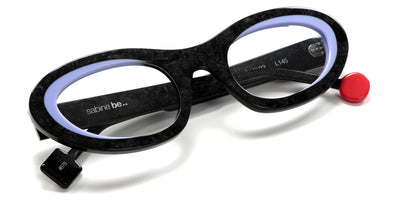 Sabine Be® Be Love SB Be Love 678 51 - Shiny Marbled Slate Gray / Shiny Lavender Eyeglasses