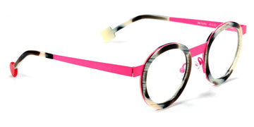 Sabine Be® Be Lucky SB Be Lucky 407 47 - Shiny Horn / Neon Pink Satin Eyeglasses