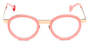 Sabine Be® Be Lucky SB Be Lucky 673 47 - Shiny Solid Peach / Polished Rose Gold Eyeglasses