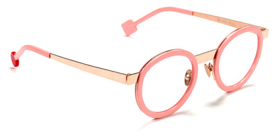 Sabine Be® Be Lucky SB Be Lucky 673 47 - Shiny Solid Peach / Polished Rose Gold Eyeglasses