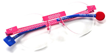 Sabine Be® Be Lucky Pierced SB Be Lucky Pierced 126 51 - Satin Neon Pink Eyeglasses