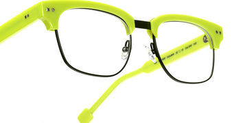 Sabine Be® Be Master Square SB Be Master Square 550 52 - Satin Neon Yellow / Satin Khaki Eyeglasses