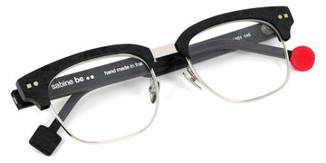 Sabine Be® Be Master Square SB Be Master Square 551 52 - Matte Marbled Slate Gray / Polished Palladium Eyeglasses