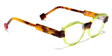 Sabine Be® Be Mine SB Be Mine 624 53 - Shiny Translucent Lime / Shiny Tortoiseshell Eyeglasses