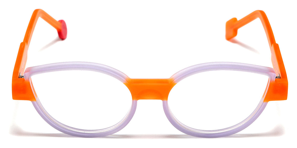 Sabine Be® Be Mine SB Be Mine 625 53 - Matte Translucent Parma / Matte Translucent Neon Orange Eyeglasses