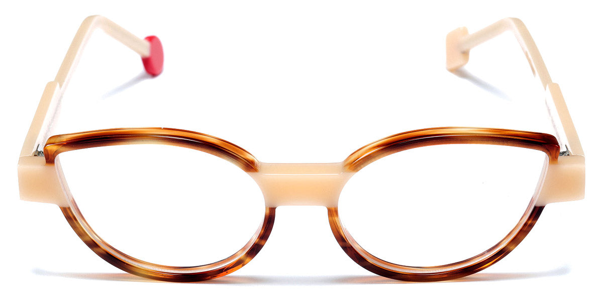 Sabine Be® Be Mine SB Be Mine 626 53 - Shiny Blonde Veined Tortoiseshell / Shiny Peach Eyeglasses