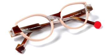 Sabine Be® Be Mine SB Be Mine 629 53 - Shiny Nude / Shiny Vintage Horn Eyeglasses