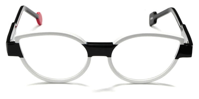 Sabine Be® Be Mine SB Be Mine 705 53 - Shiny White / Shiny Black Eyeglasses