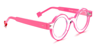 Sabine Be® Be Pop Line SB Be Pop Line 522 41 - Shiny Crystal / Shiny Neon Pink Eyeglasses