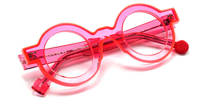 Sabine Be® Be Pop Line SB Be Pop Line 765 41 - Shiny Translucent Pink Gradient / Shiny Neon Miami Orange Eyeglasses