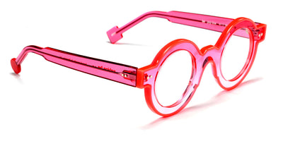 Sabine Be® Be Pop Line SB Be Pop Line 765 41 - Shiny Translucent Pink Gradient / Shiny Neon Miami Orange Eyeglasses