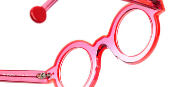 Sabine Be® Be Pop Line SB Be Pop Line 765 41 - Shiny Translucent Pink Gradient / Shiny Neon Miami Orange Eyeglasses