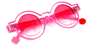 Sabine Be® Be Pop Line Sun SB Be Pop Line Sun 522 41 - Shiny Crystal / Shiny Neon Pink Sunglasses