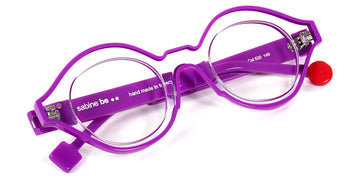 Sabine Be® Be Smile Line SB Be Smile Line 520 46 - Shiny Crystal / Shiny Purple Eyeglasses