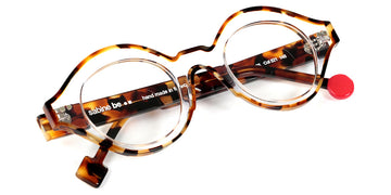 Sabine Be® Be Smile Line SB Be Smile Line 521 46 - Shiny Crystal / Shiny Fawn Tortoise Eyeglasses