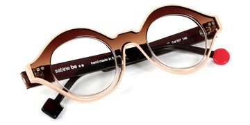 Sabine Be® Be Smile Line SB Be Smile Line 527 46 - Shiny Gradient Brown / Shiny Nude Eyeglasses