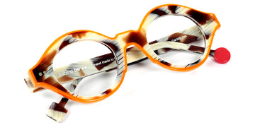 Sabine Be® Be Smile Line SB Be Smile Line 528 46 - Shiny Blond Horn / Shiny Orange Eyeglasses