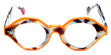 Sabine Be® Be Smile Line SB Be Smile Line 528 46 - Shiny Blond Horn / Shiny Orange Eyeglasses