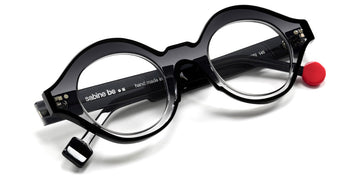 Sabine Be® Be Smile Line SB Be Smile Line 662 46 - Shiny Black Gradient / Shiny Black Eyeglasses