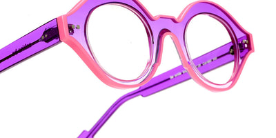 Sabine Be® Be Smile Line SB Be Smile Line 663 46 - Shiny Purple Gradient / Shiny Neon Pink Eyeglasses