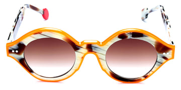 Sabine Be® Be Smile Line Sun SB Be Smile Line Sun 528 46 - Shiny Blond Horn / Shiny Orange Sunglasses