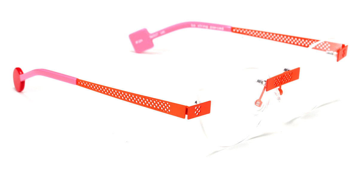 Sabine Be® Be String Pierced SB Be String Pierced 124 56 - Satin Neon Orange Eyeglasses